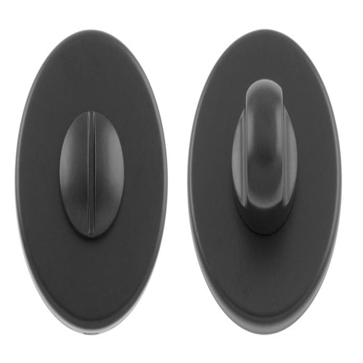 Manital - Turn and Release on Concealed Fix Round Rose-Black