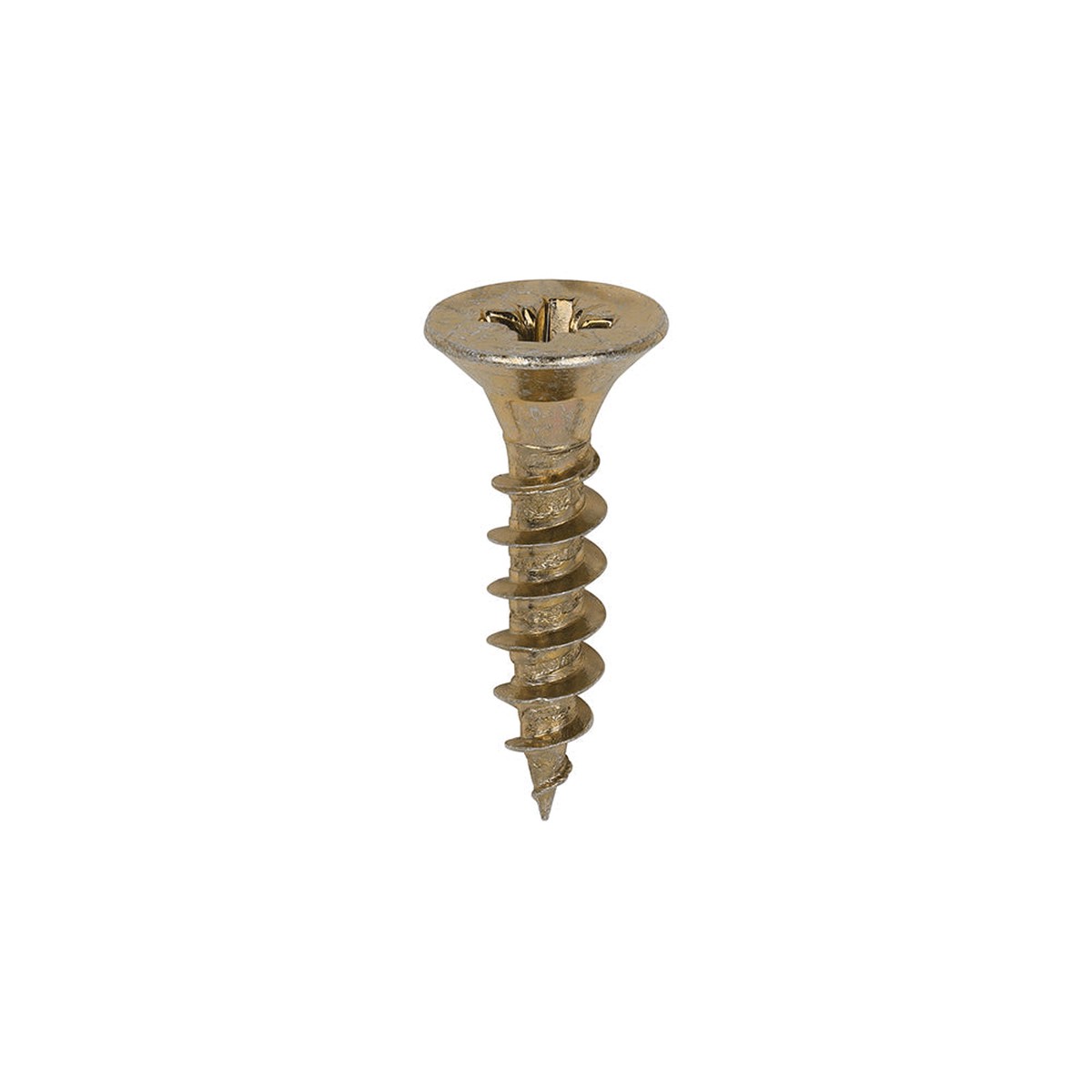 Timco - Classic Multi-Purpose Screws - PZ - Double Countersunk - Yellow 4.5 x 20mm - (200 PCS Box)