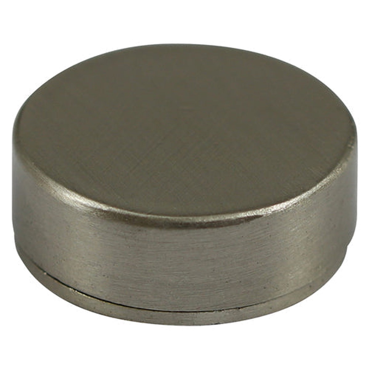 Timco - Threaded Screw Caps - Solid Brass - Satin Nickel 12mm - (4 PCS TIMpac)
