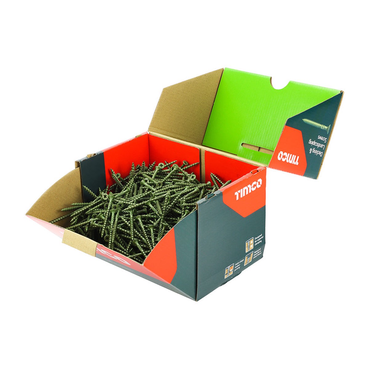 Timco - TIMCO Decking Industry Pack 4.5 x 60mm - (1000 PCS Box)