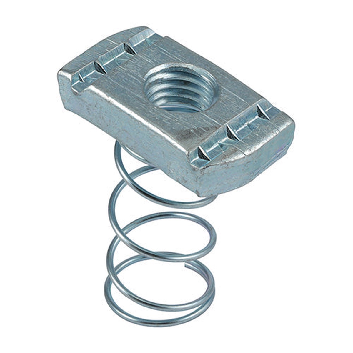 Timco - Channel Nuts Long Spring - Zinc M12 - (100 PCS Box)