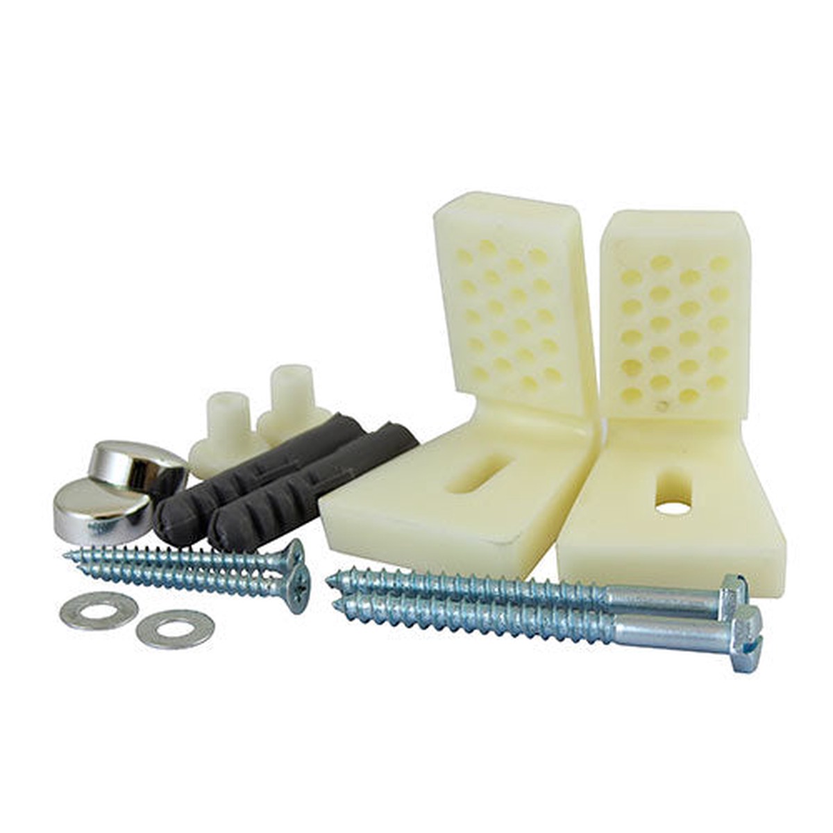 Timco - Adjustable WC/Bidet Fixing Kit WC Kit - (2 PCS TIMpac)