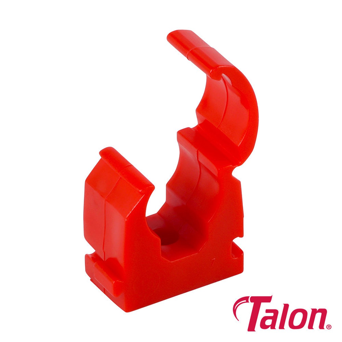Timco - Single Hinged ID Clip - Red - TS15RED 15mm - (100 PCS Bag)