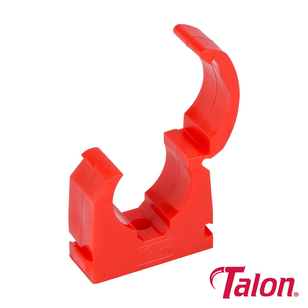 Timco - Single Hinged ID Clip - Red - TS22RED 22mm - (100 PCS Bag)