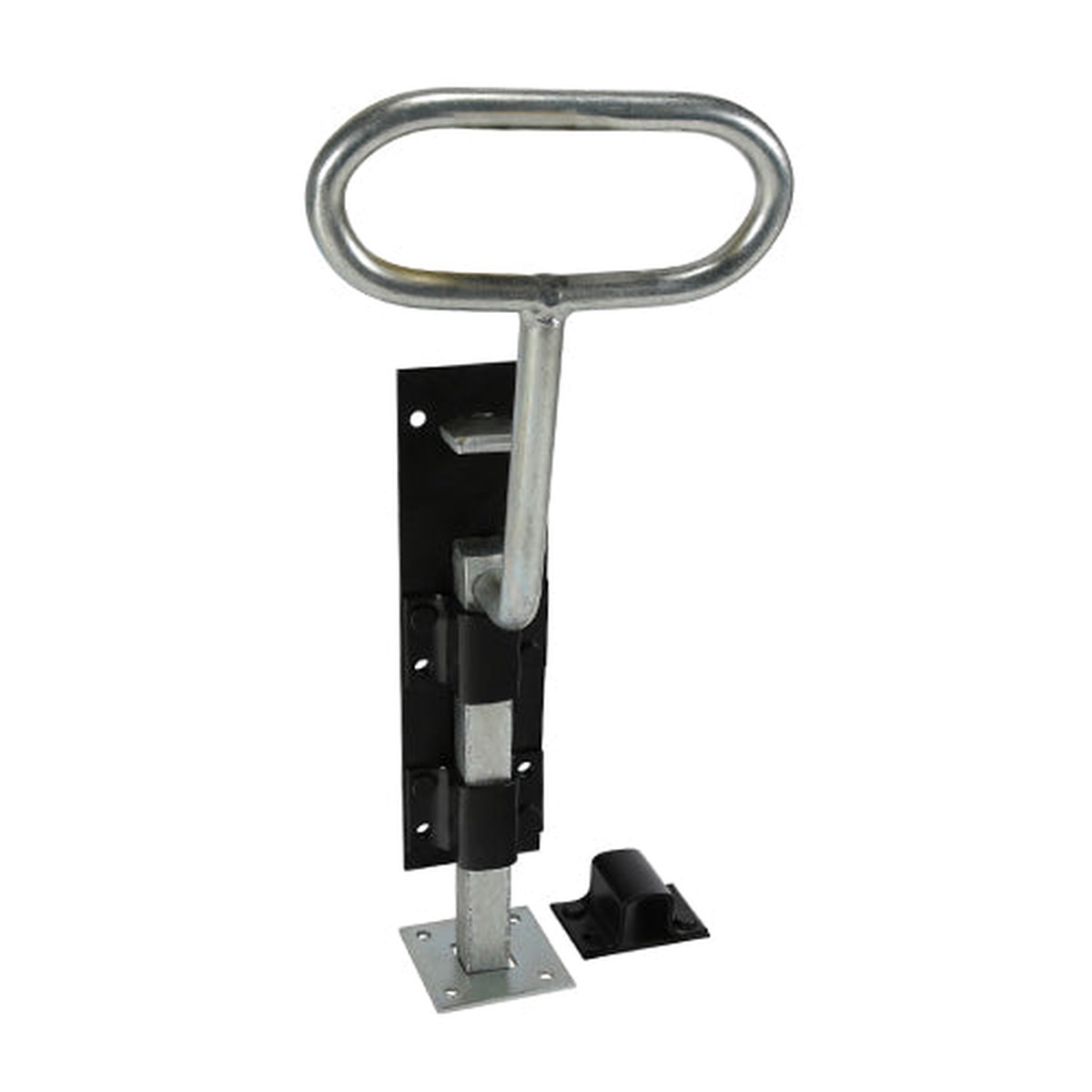 Timco - Bow Handle Bolt - Black 12" (1 Each Plain Bag)