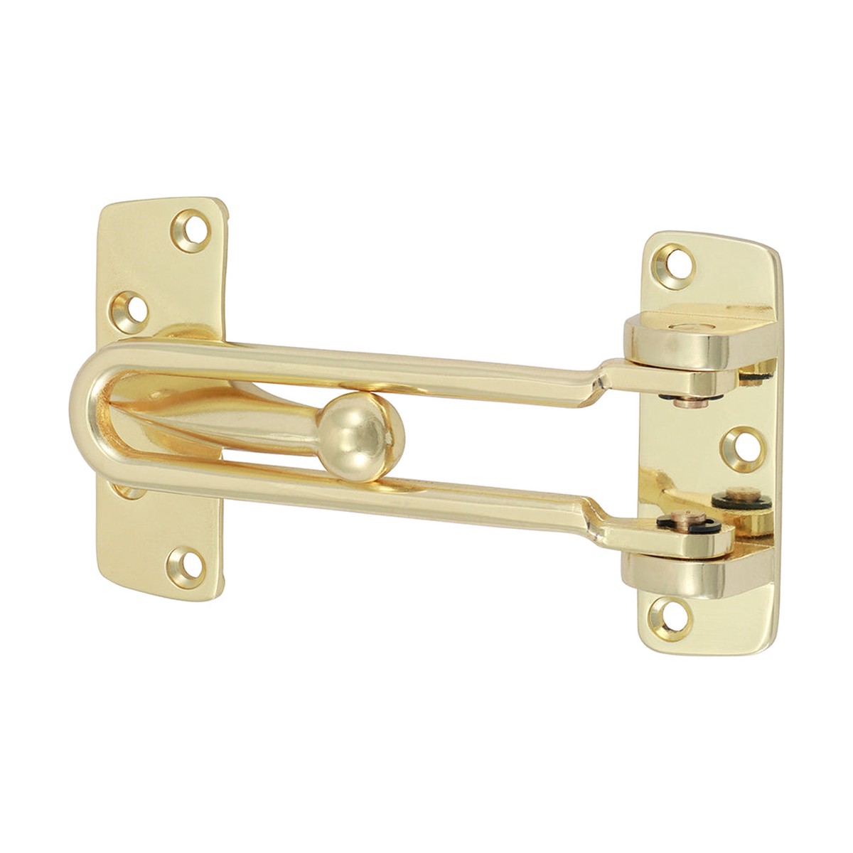 Timco - Door Restrictor - Electro Brass 107mm (1 Each Bag)