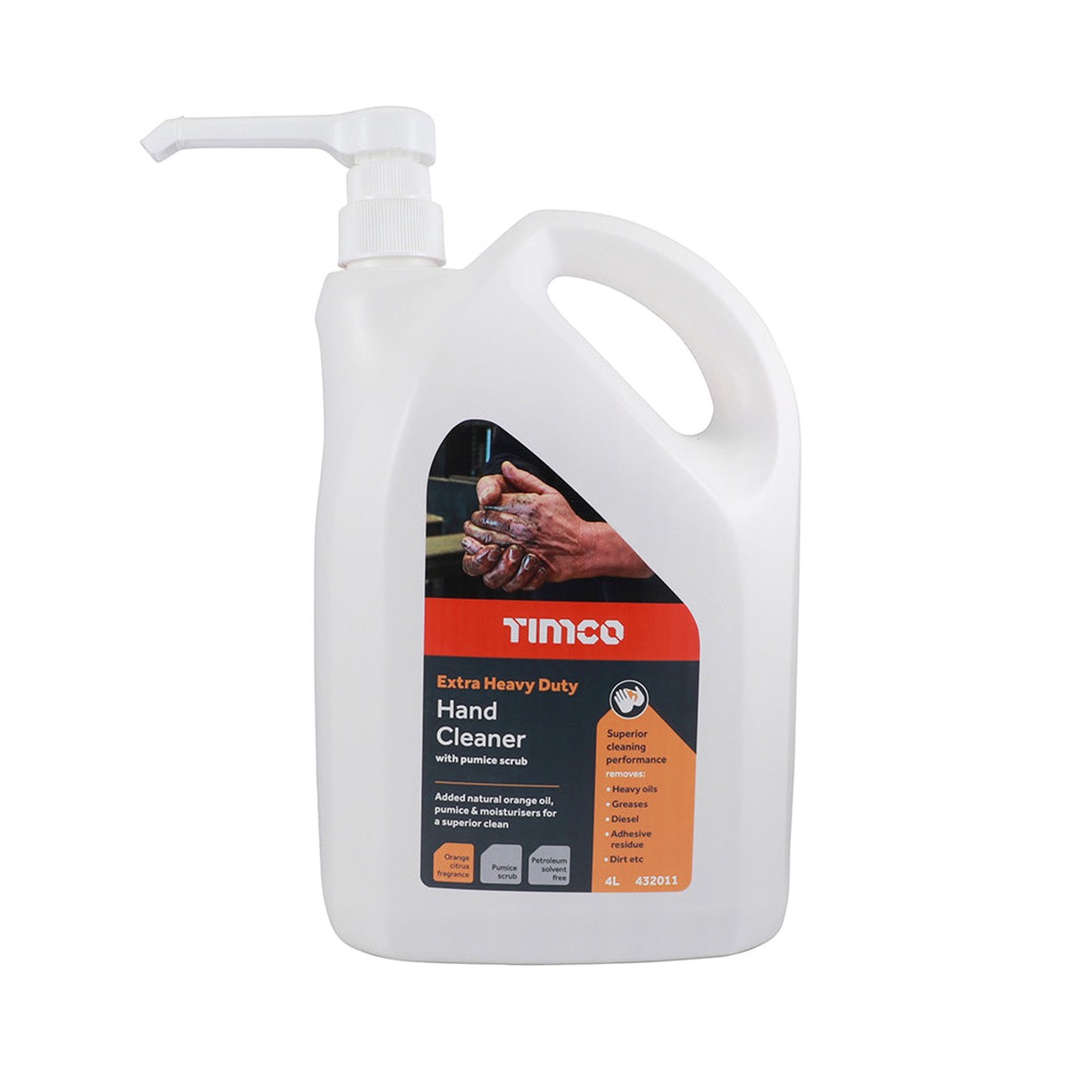 Timco - Extra Heavy Duty Hand Cleaner with Pump 4L (1 Each Pump Bottle)