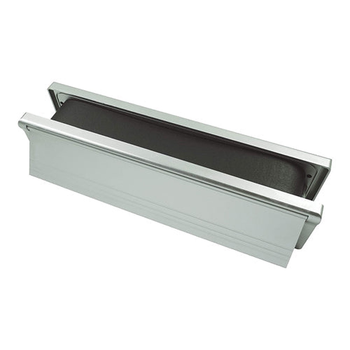 Timco - Intumescent Letterbox - Satin Anodised Aluminium - Silver Frame 272 x 70 (1 Each Box)