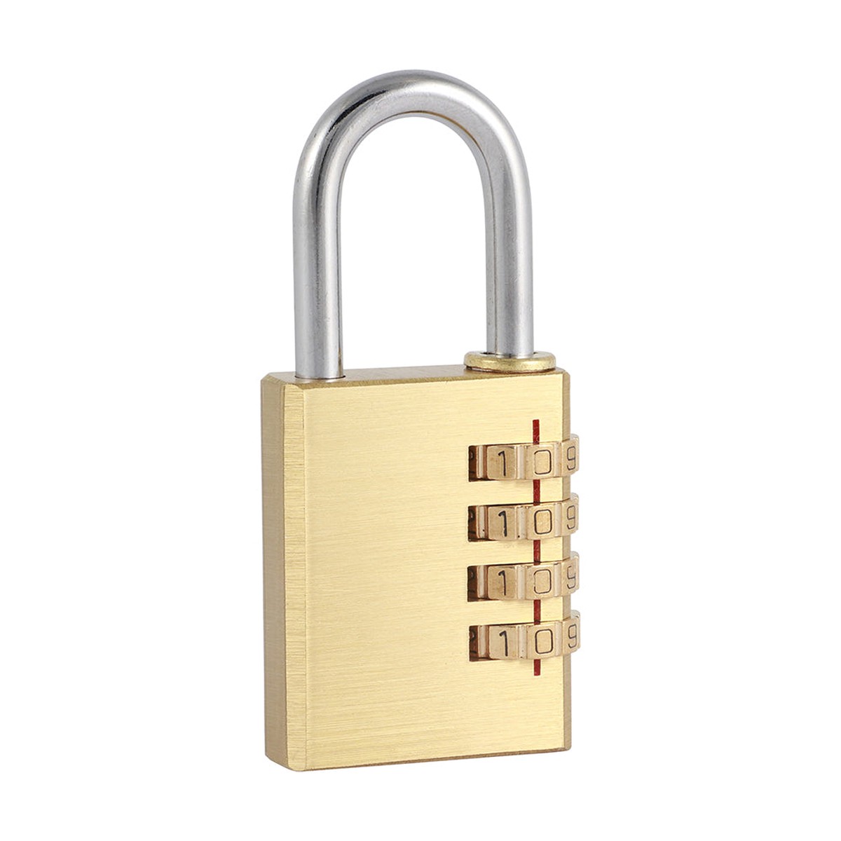 Timco - Brass Combi Padlock 38mm (1 Each Blister Pack)