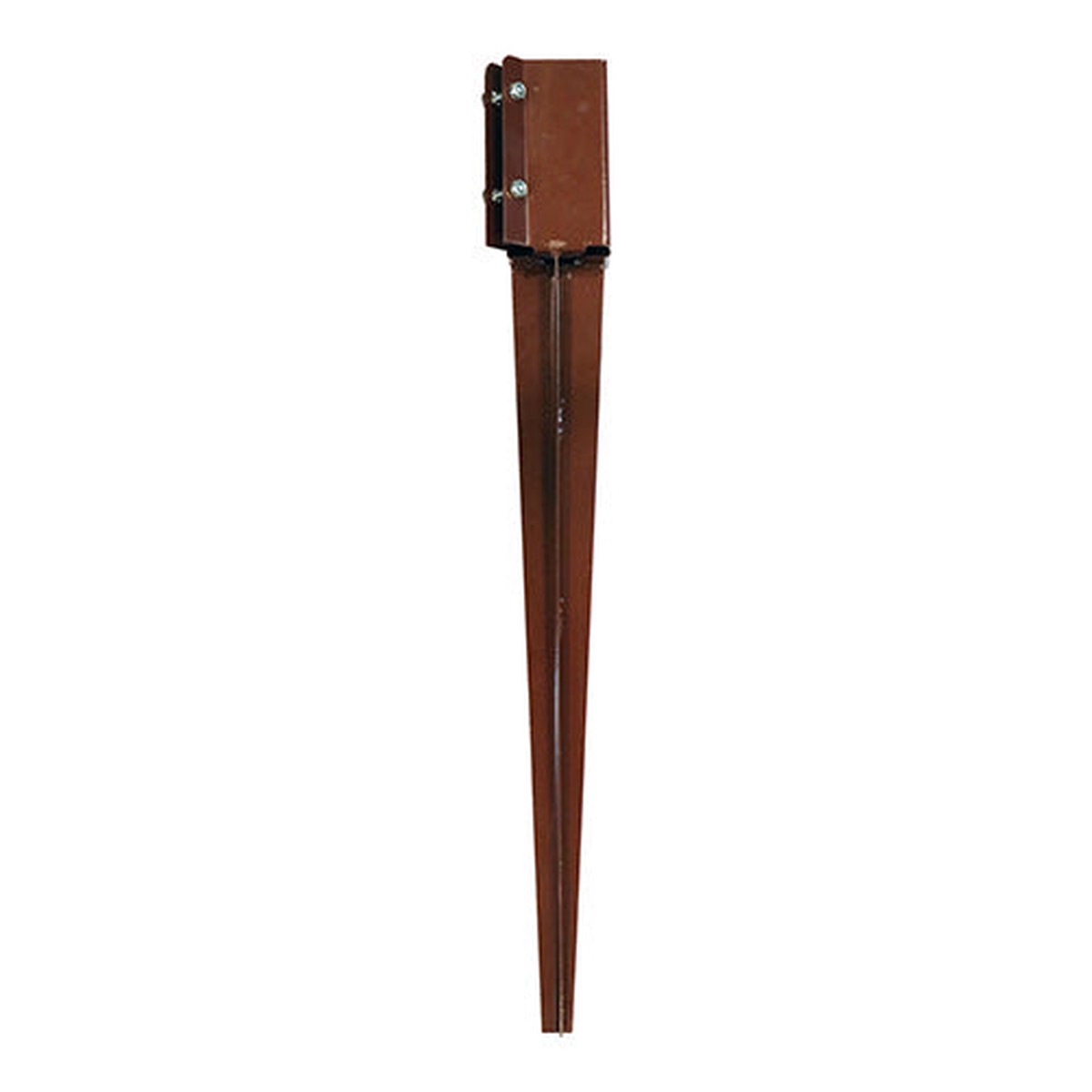 Timco - Drive in Post Spike - Bolt Secure - Oxide Red 75 x 750mm (1 Each Unit)