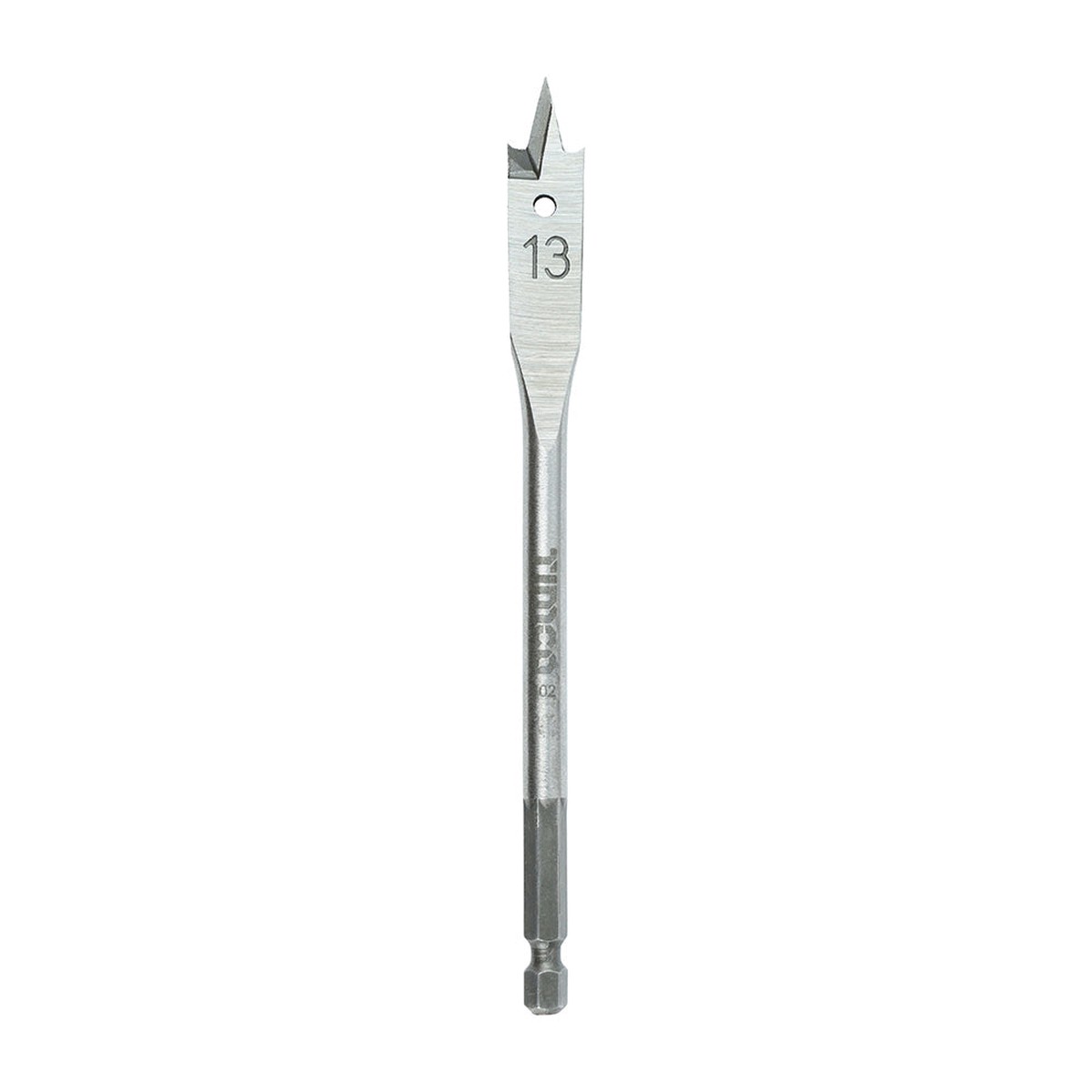 Timco - Flat Wood Bit 13.0 x 152 (1 Each Blister Pack)