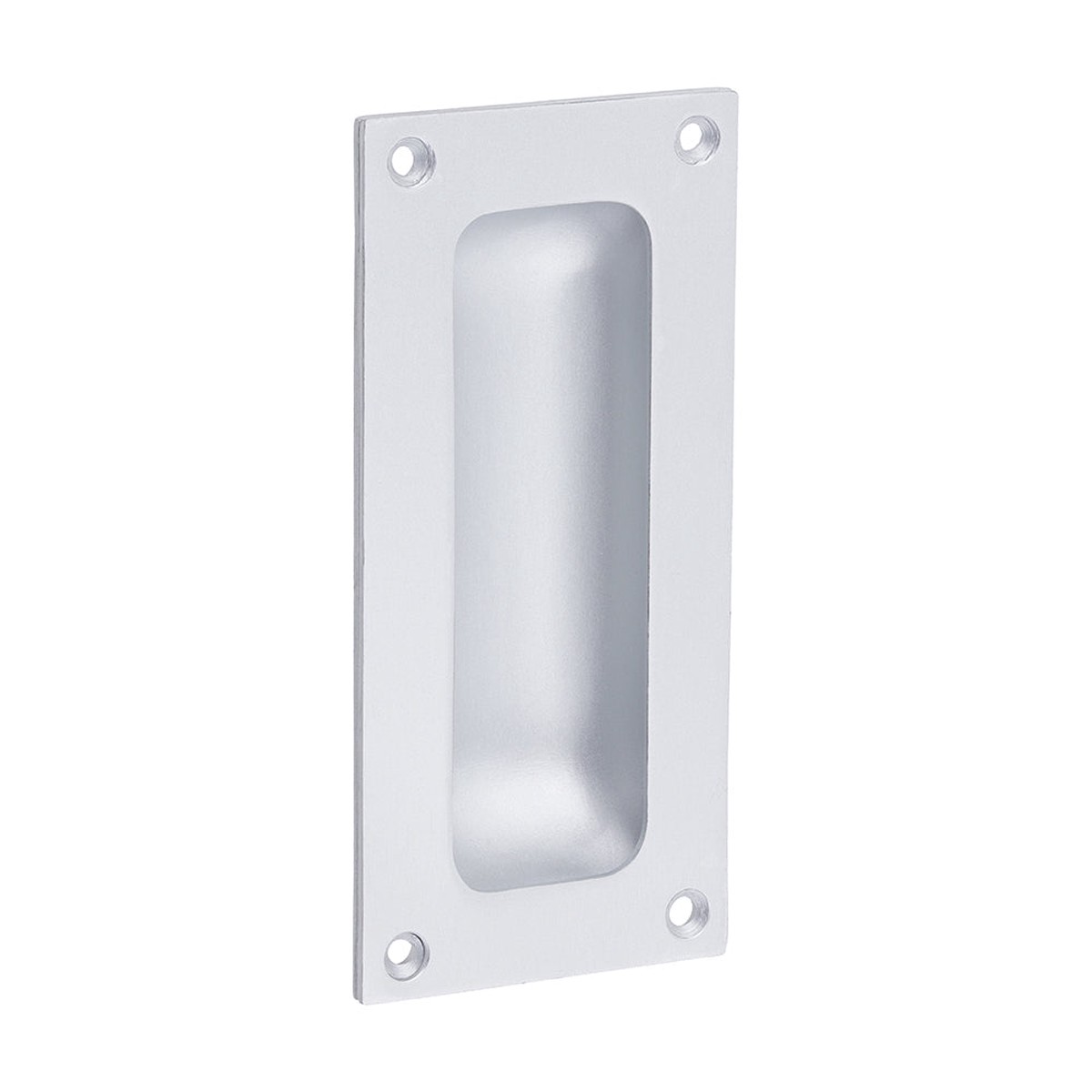 Timco - Flush Pull - Satin Anodised Aluminium 89mm (1 Each Bag)