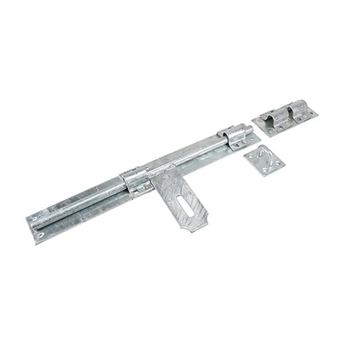 Timco - Heavy Cross Pattern Door Bolt - Hot Dipped Galvanised 18" (1 Each Plain Bag)