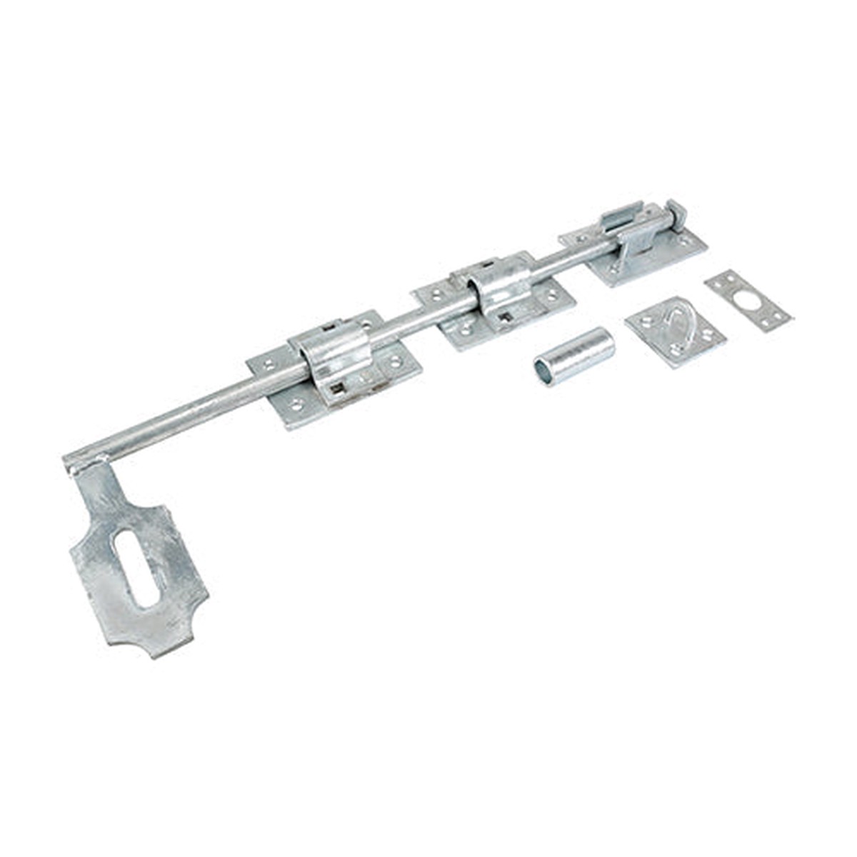 Timco - Heavy Locking Drop Down Bolt - Hot Dipped Galvanised 18" (1 Each Plain Bag)