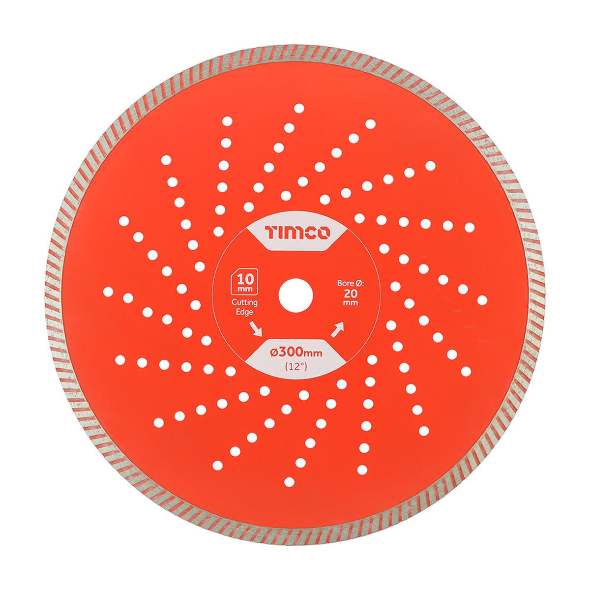 Timco - Trade Diamond Blade - Continuous 300 x 20.0 (1 Each Box)