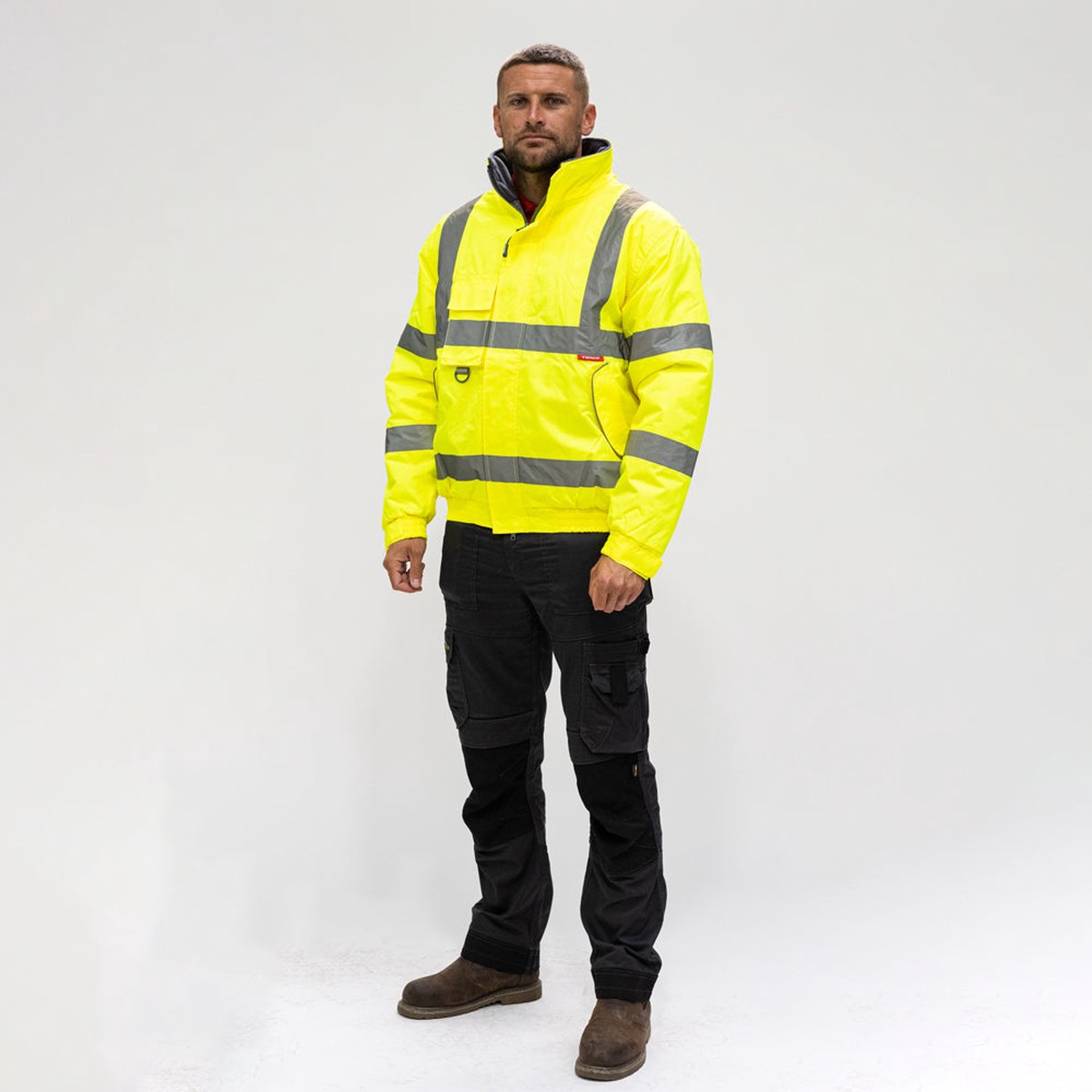 Timco - Hi-Visibility Bomber Jacket - Yellow X Large (1 Each Bag)