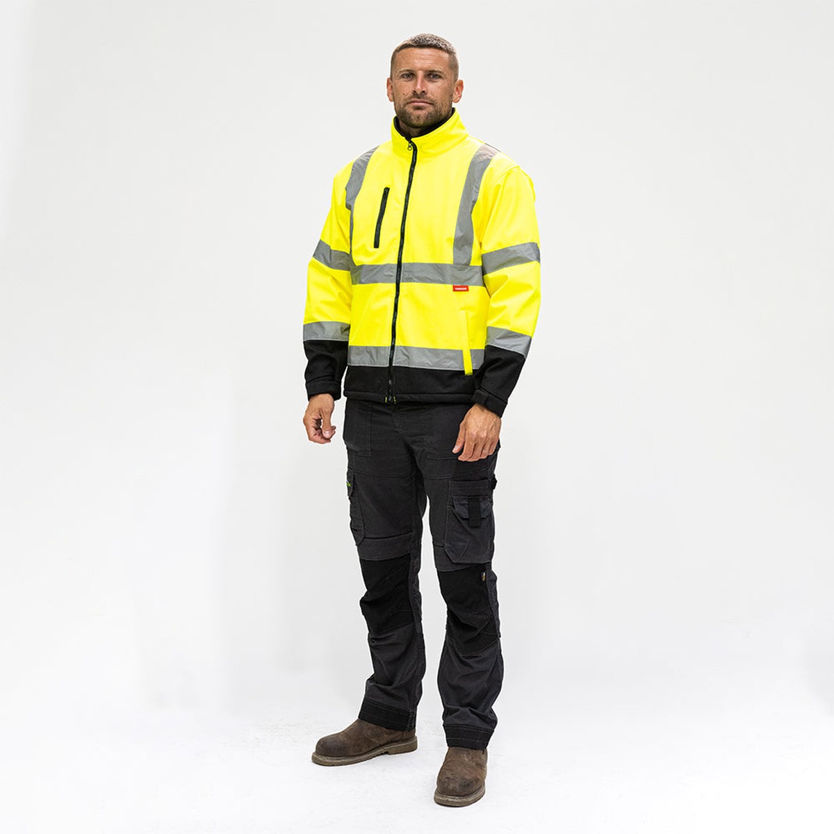 Timco - Hi-Visibility Softshell Jacket - Yellow Large (1 Each Bag)