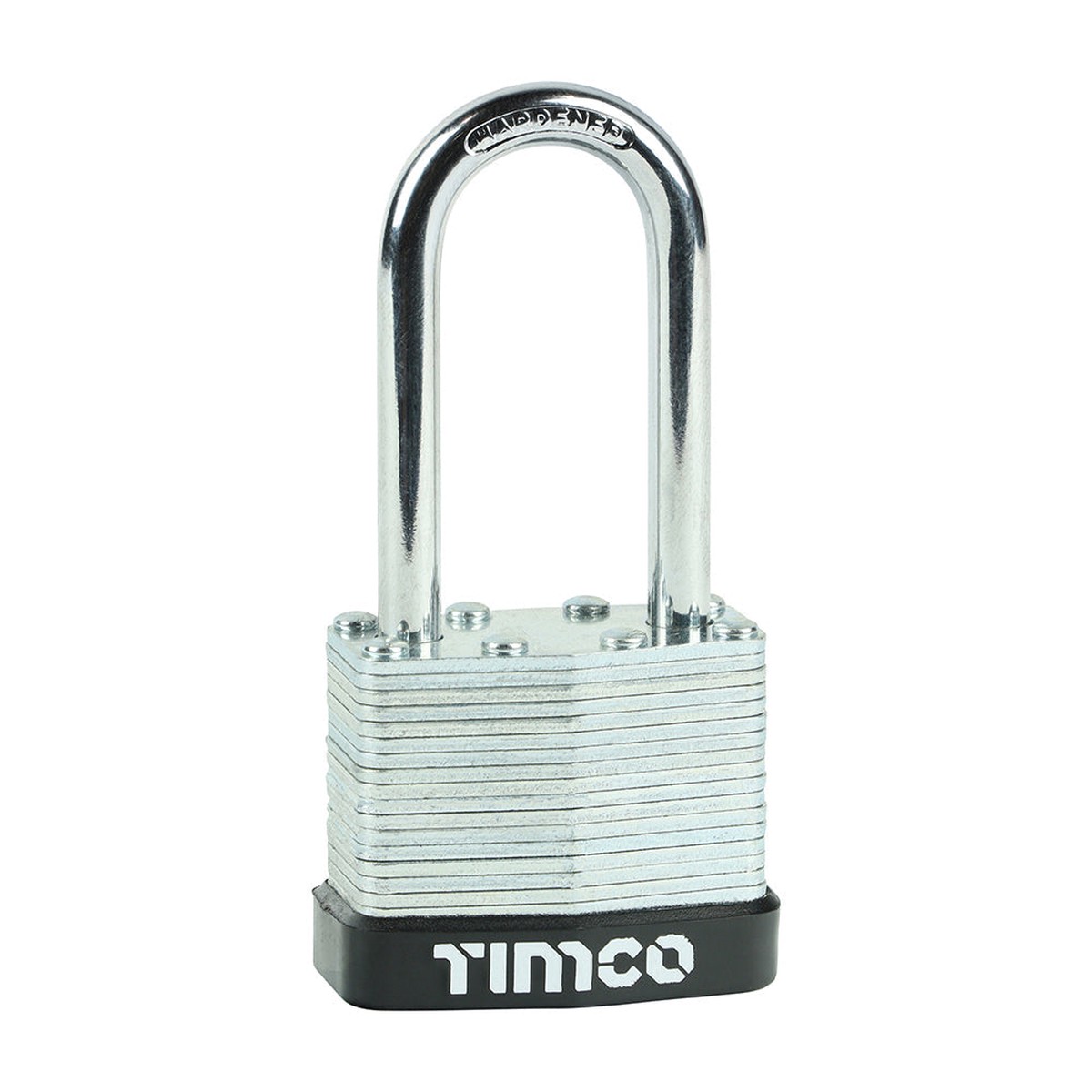 Timco - Laminated Padlock Long Shackle 40mm (1 Each Blister Pack)