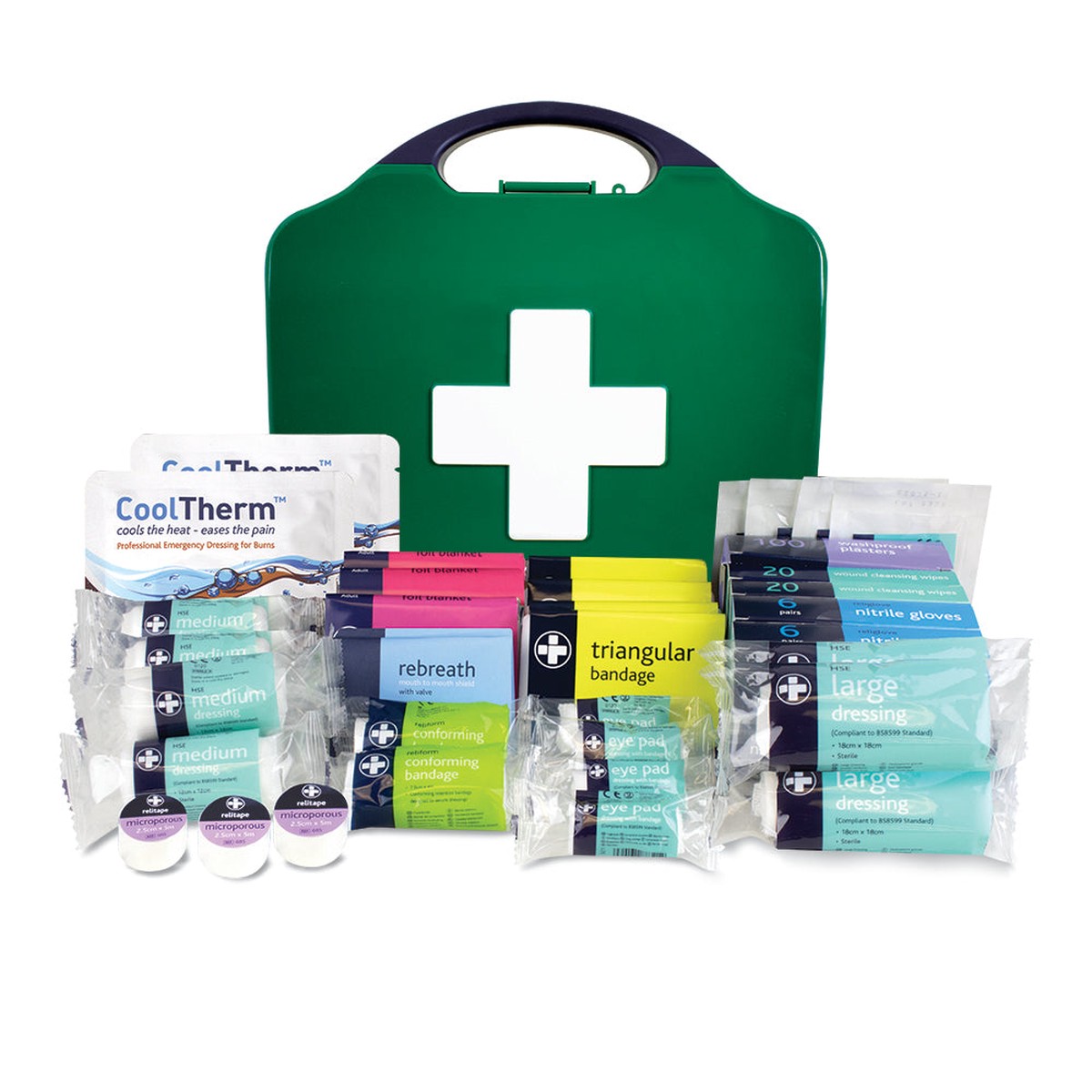 Timco - Workplace First Aid Kit - British Standard Compliant Large (1 Each Case)