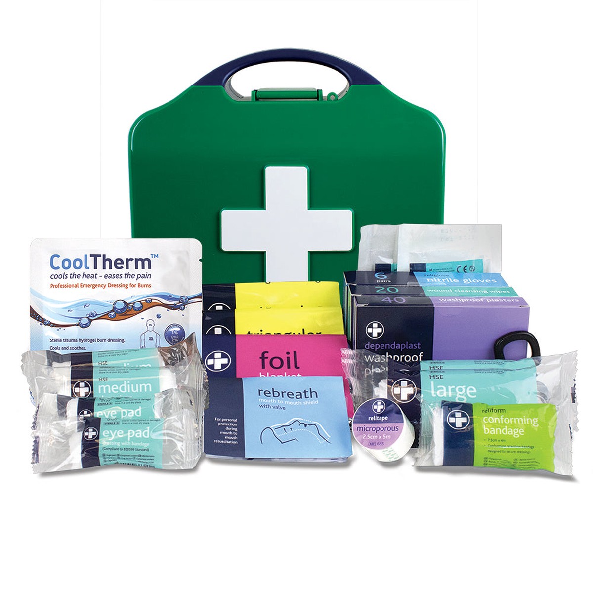 Timco - Workplace First Aid Kit - British Standard Compliant Small (1 Each Case)