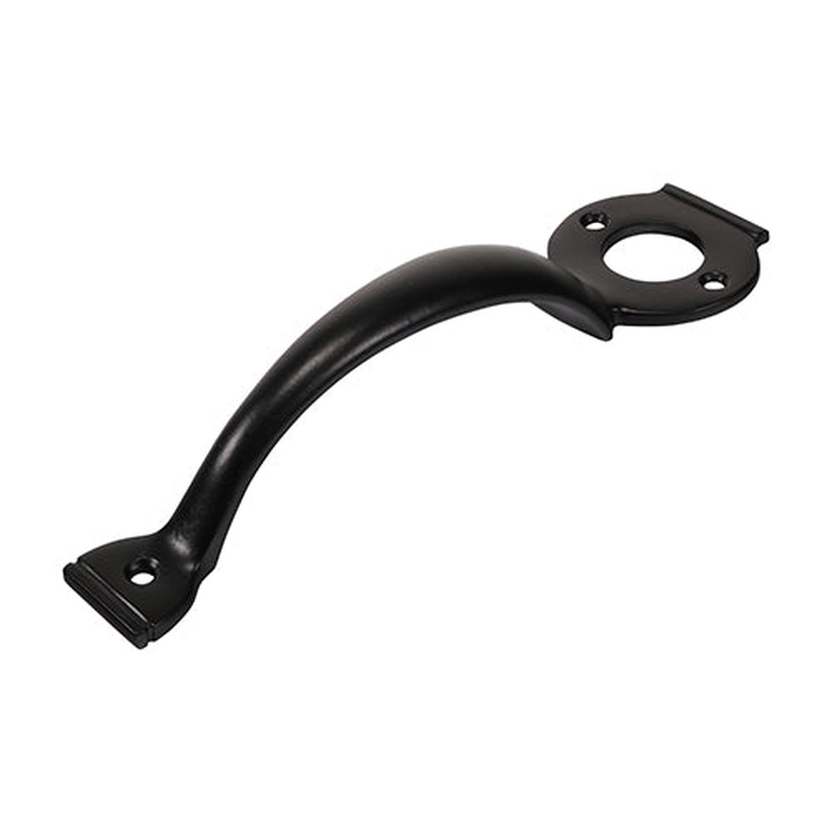 Timco - Escutcheon Handle - Black 8" (1 Each Plain Bag)