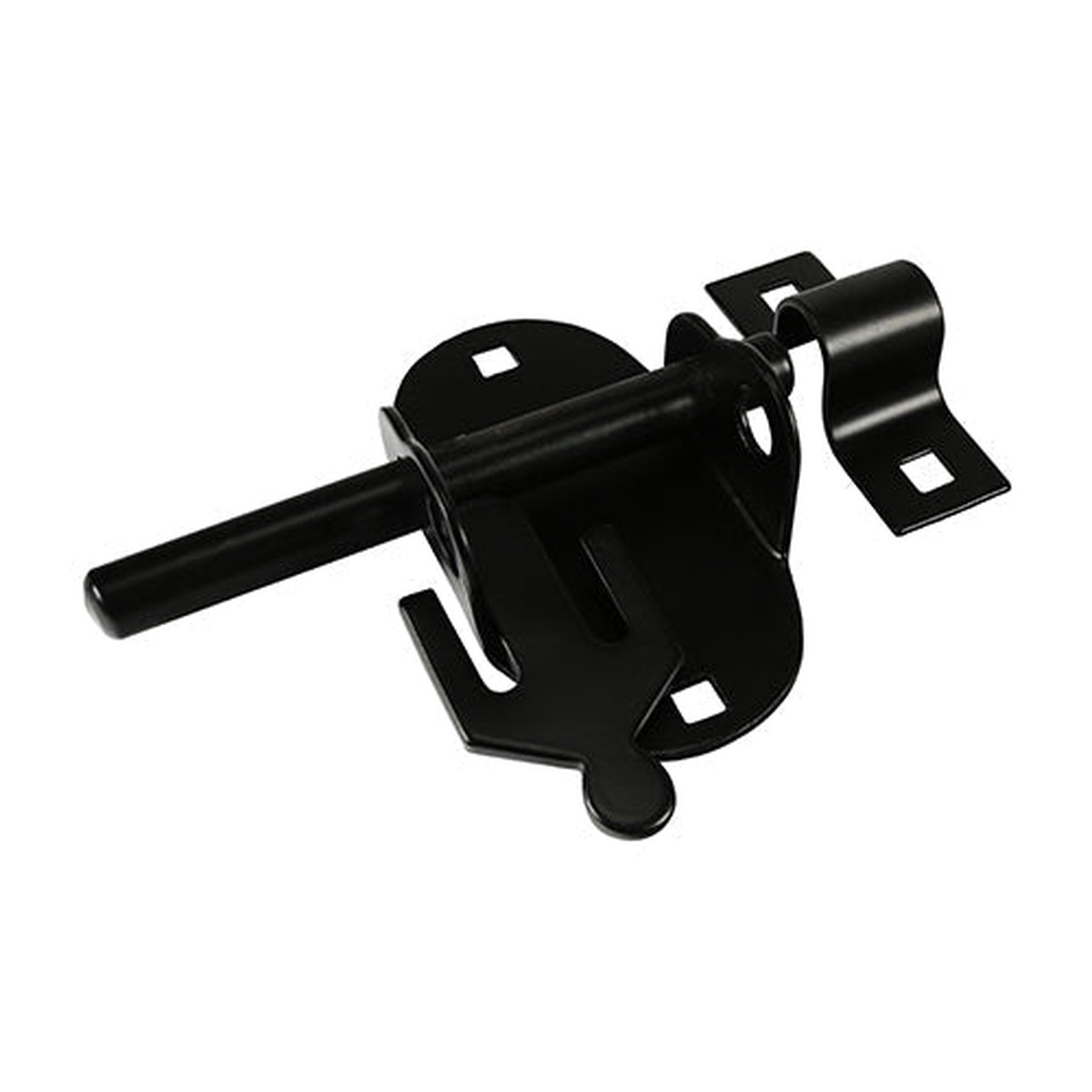 Timco - Oval Padbolt - Black 4" (1 Each Plain Bag)