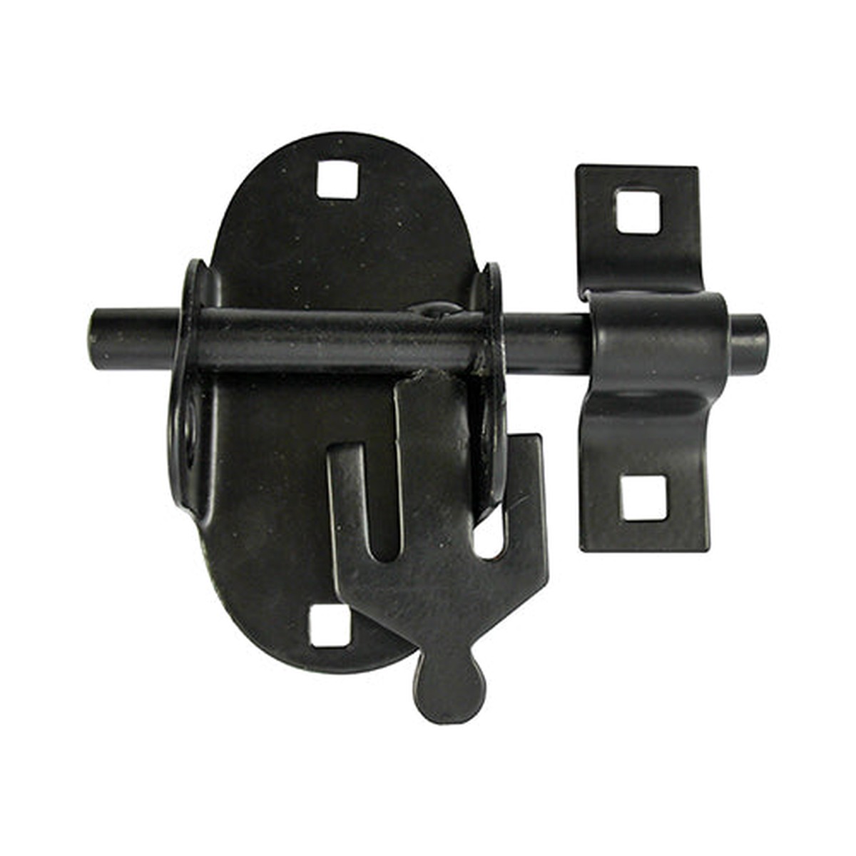 Timco - Oval Padbolt - Black 4" (1 Each TIMbag)