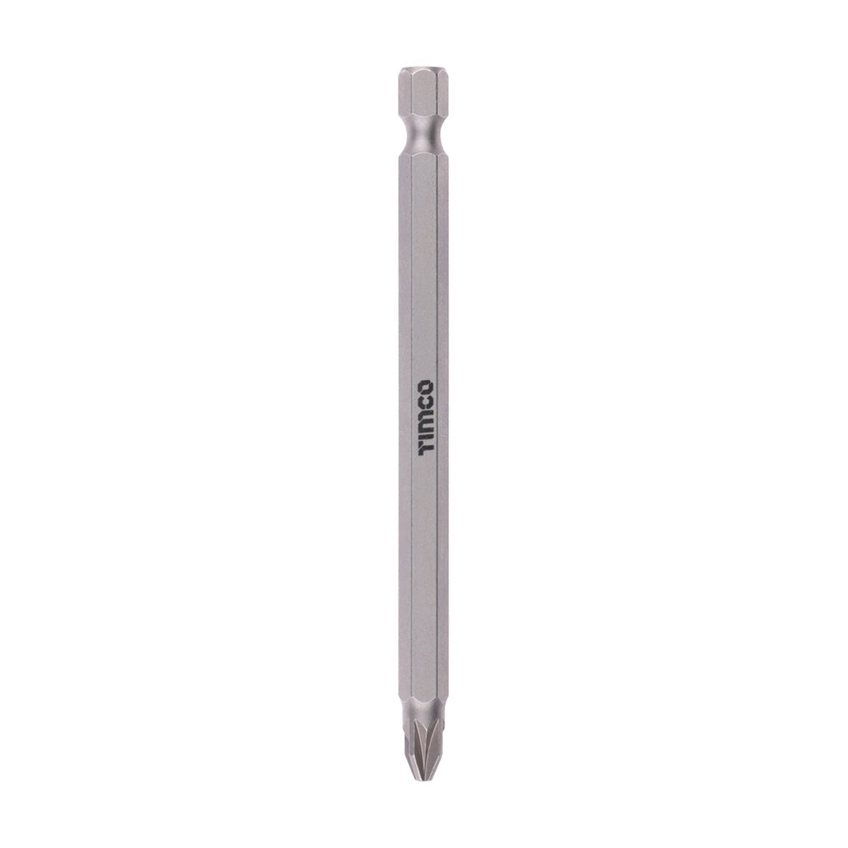 Timco - S2 Driver Bits - PZ No.2 x 100 (1 Each Blister Pack)