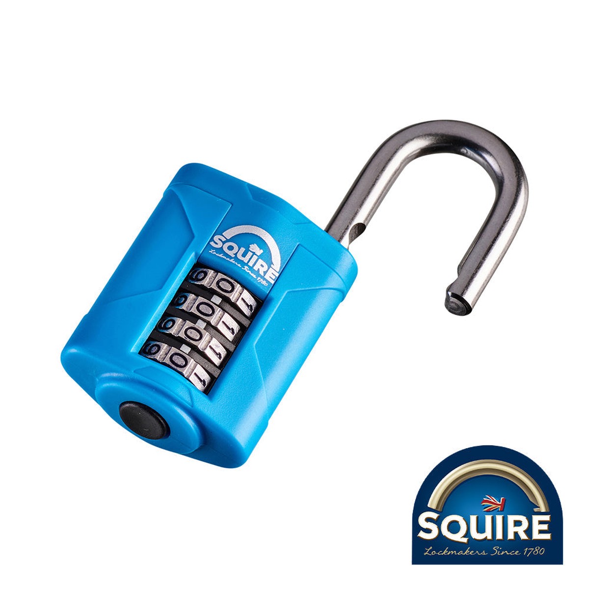 Squire - Combination Padlock - Stainless Steel Closed Shackle - CP40S 40mm (1 Each Blister Pack)