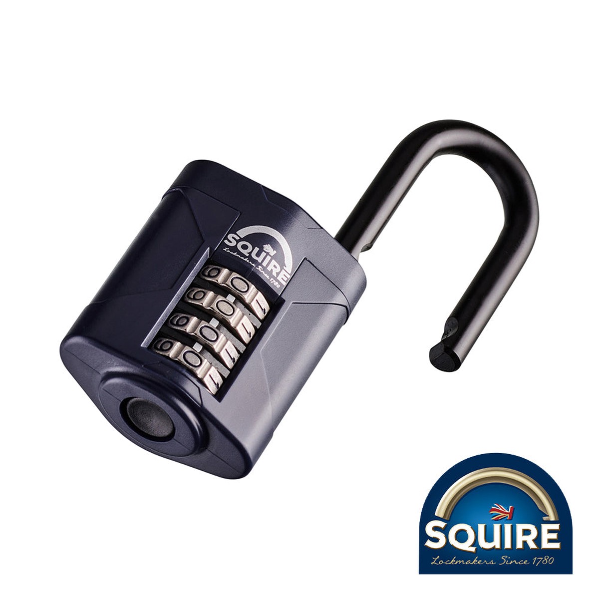 Squire - Combination Padlock - Steel 1.5" Long Shackle - CP50/1.5 50mm (1 Each Blister Pack)
