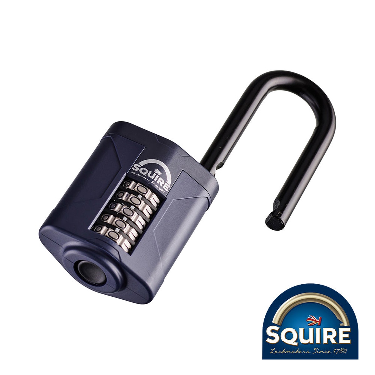 Squire - Combination Padlock - Steel 2.5" Long Shackle - CP60/2.5 60mm (1 Each Blister Pack)