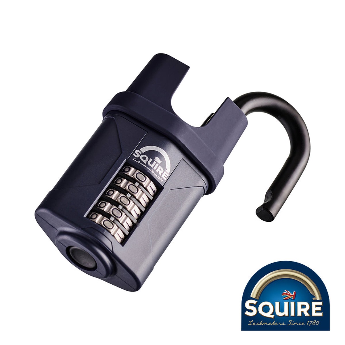Squire - Combination Padlock - Steel Closed Shackle - CP60CS 60mm (1 Each Blister Pack)
