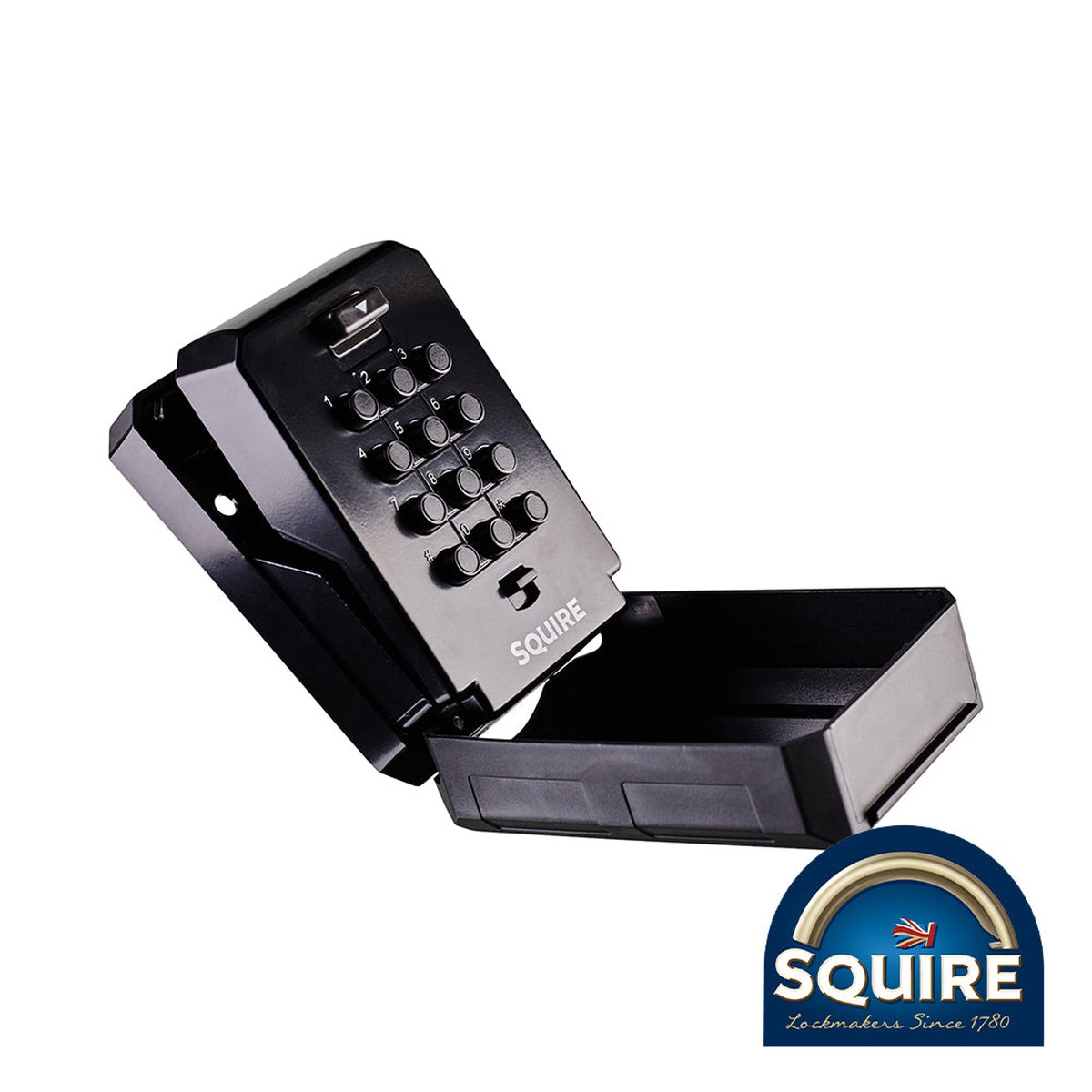 Squire - Keykeep 2 Push Button Key Safe - KEYKEEP2 121 x 78 x 57 (1 Each Blister Pack)