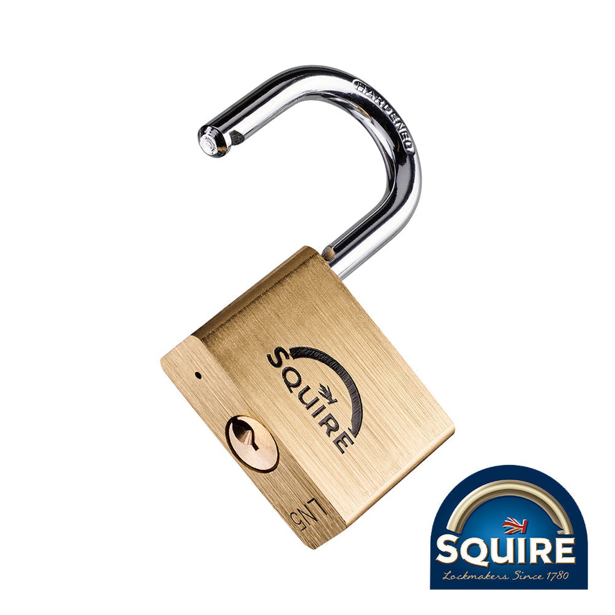 Squire - Premium Brass Lion Padlock - Keyed Alike - LN5 KA1 50mm (1 Each Box)
