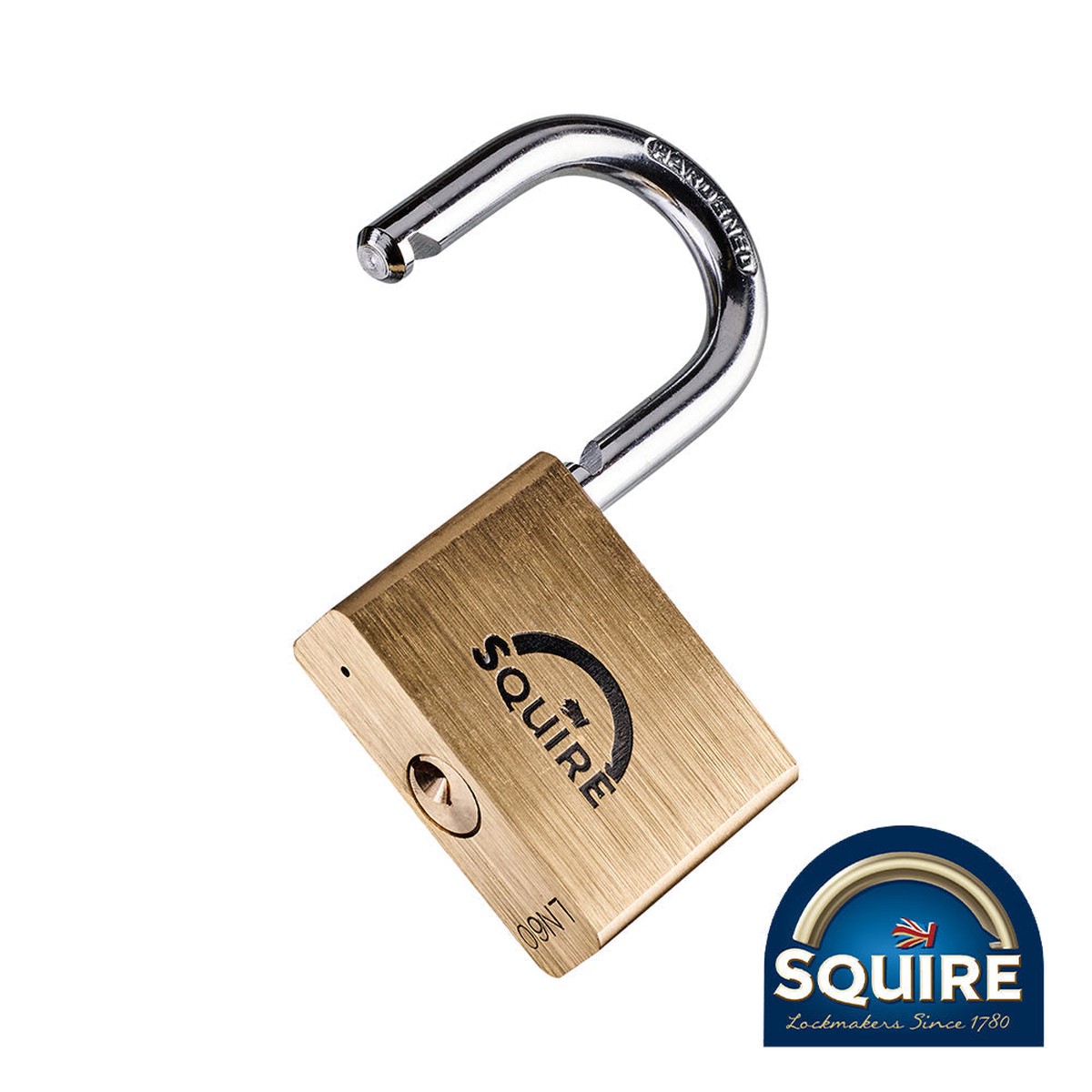 Squire - Premium Brass Lion Padlock - LN60 60mm (1 Each Blister Pack)