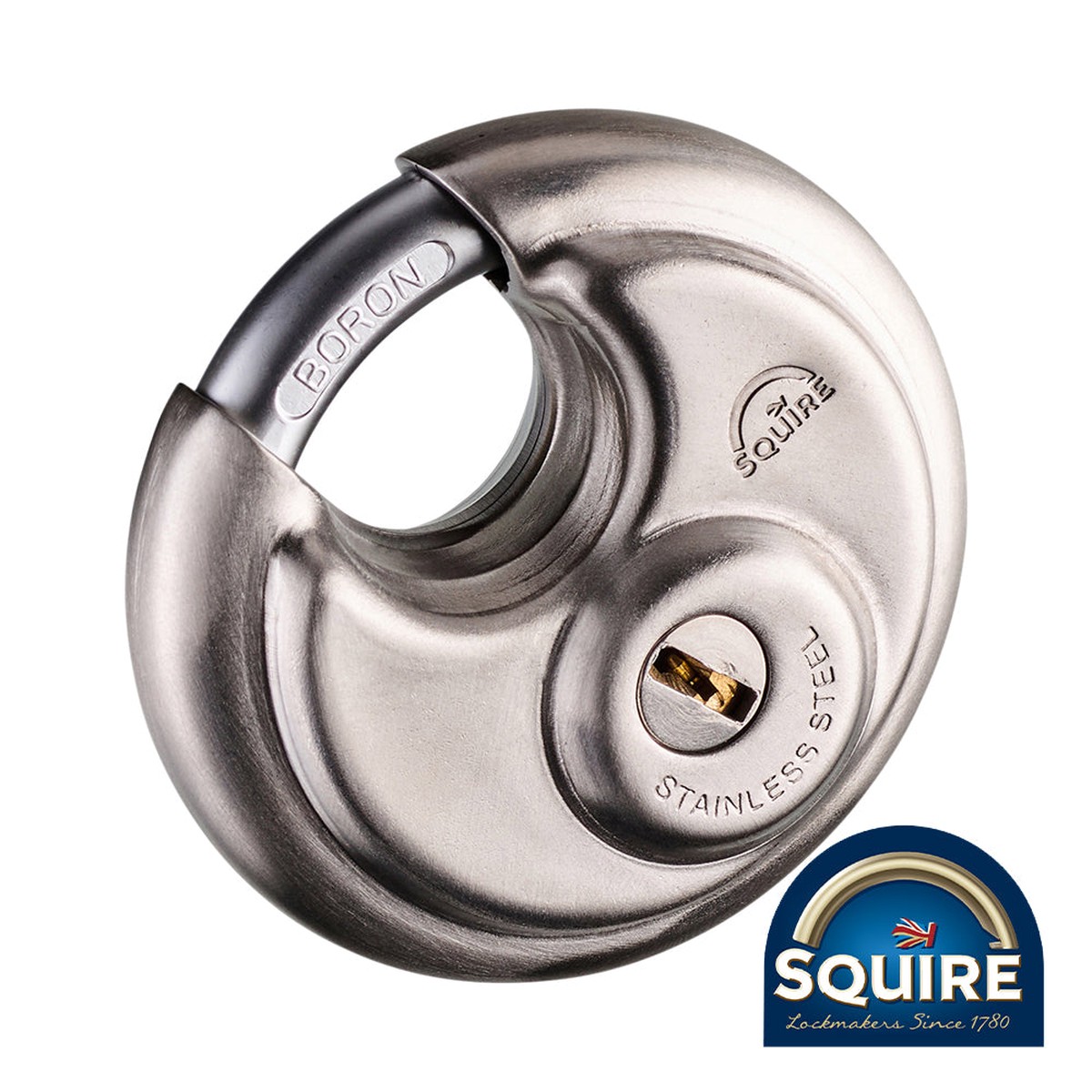 Squire - Stainless Steel Disc Padlock - DCL1 70mm (1 Each Blister Pack)