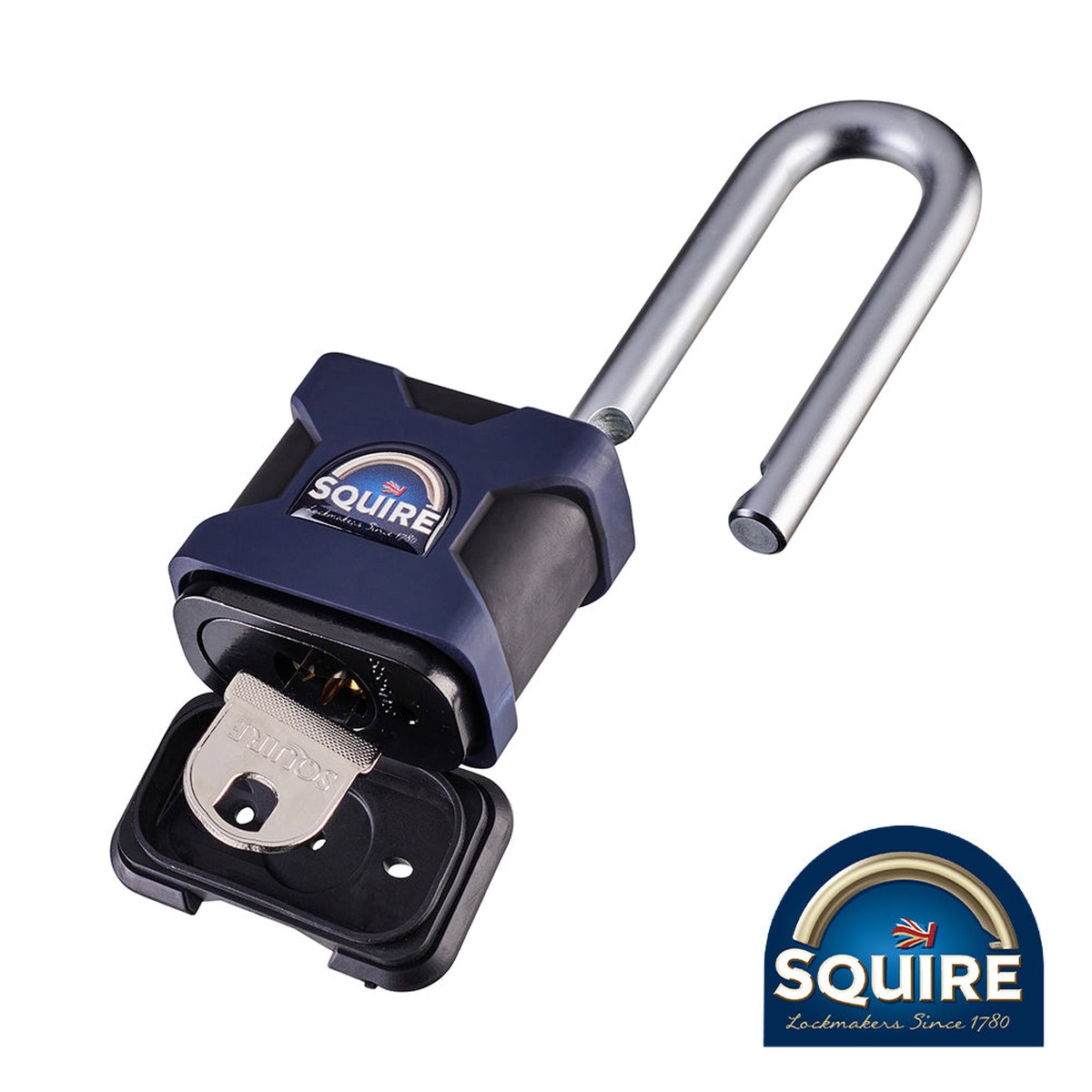 Squire - Stronghold Padlock - 2.5" Long Shackle - SS50P5/2.5 50mm (1 Each Blister Pack)