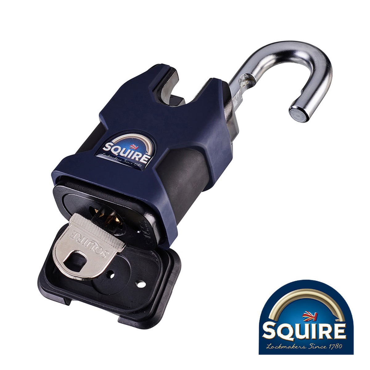 Squire - Stronghold Padlock - Closed Shackle - SS50CS 50mm (1 Each Blister Pack)