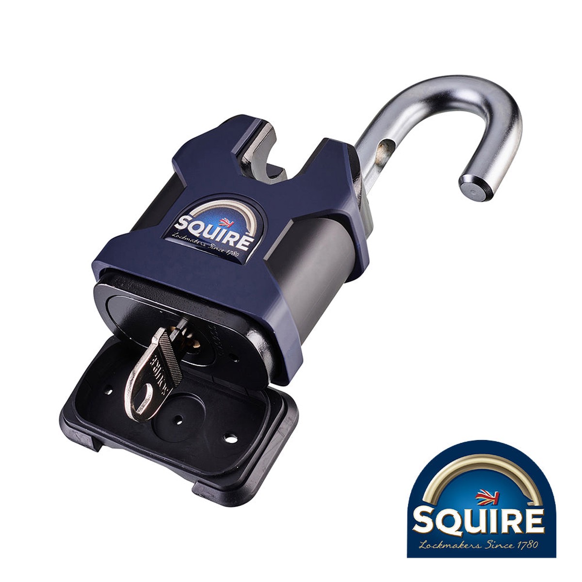 Squire - Stronghold Padlock - Closed Shackle - SS65CS 65mm (1 Each Blister Pack)