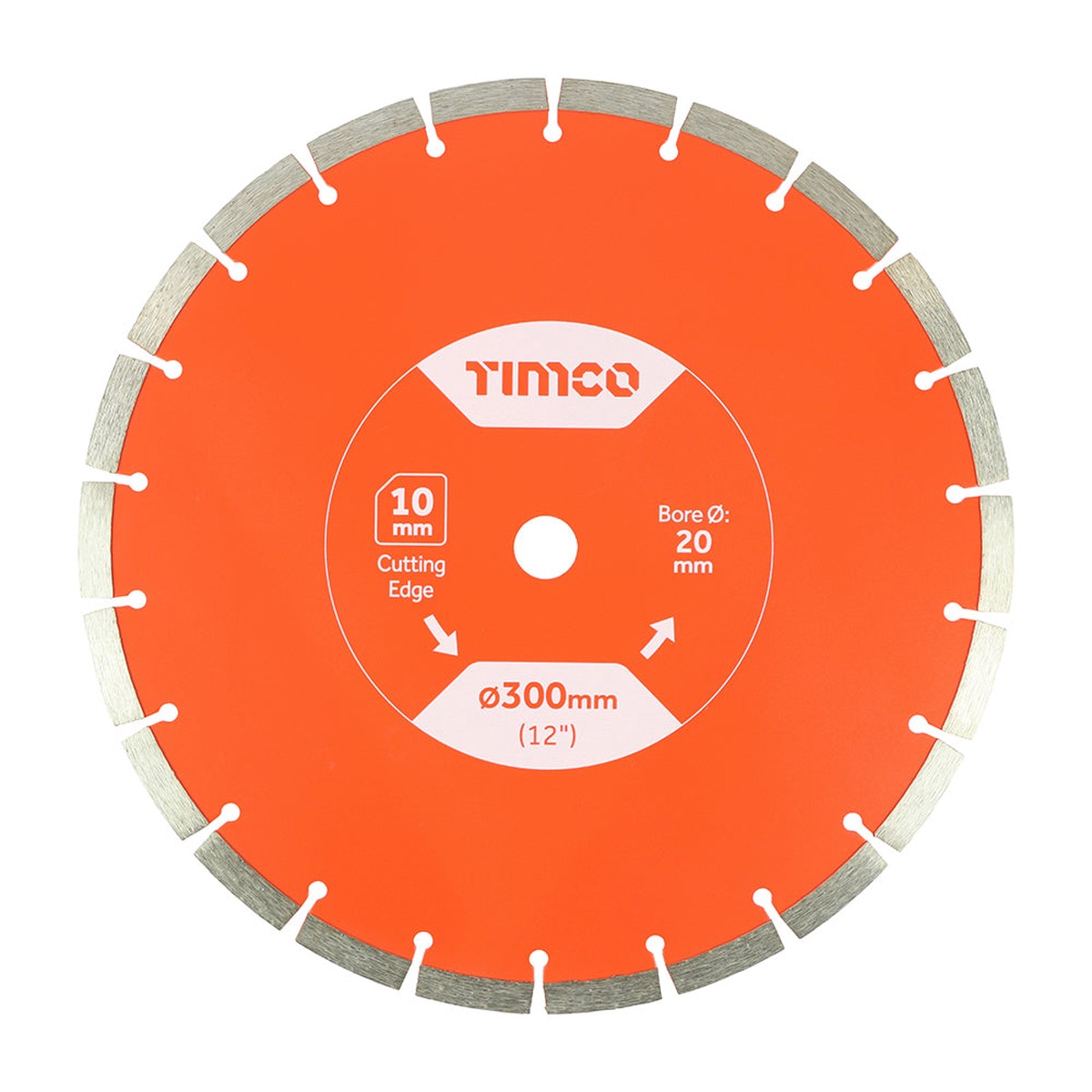 Timco - General Purpose Diamond Blade - Segmented 300 x 20.0 (1 Each Box)