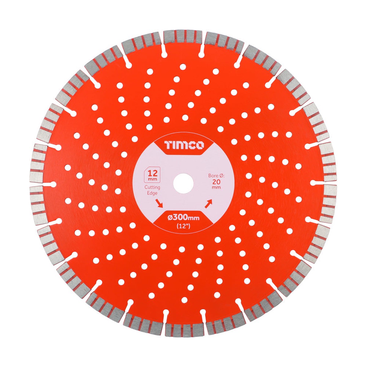 Timco - Premium Diamond Blade - Turbo Segmented 300 x 20.0 (1 Each Box)