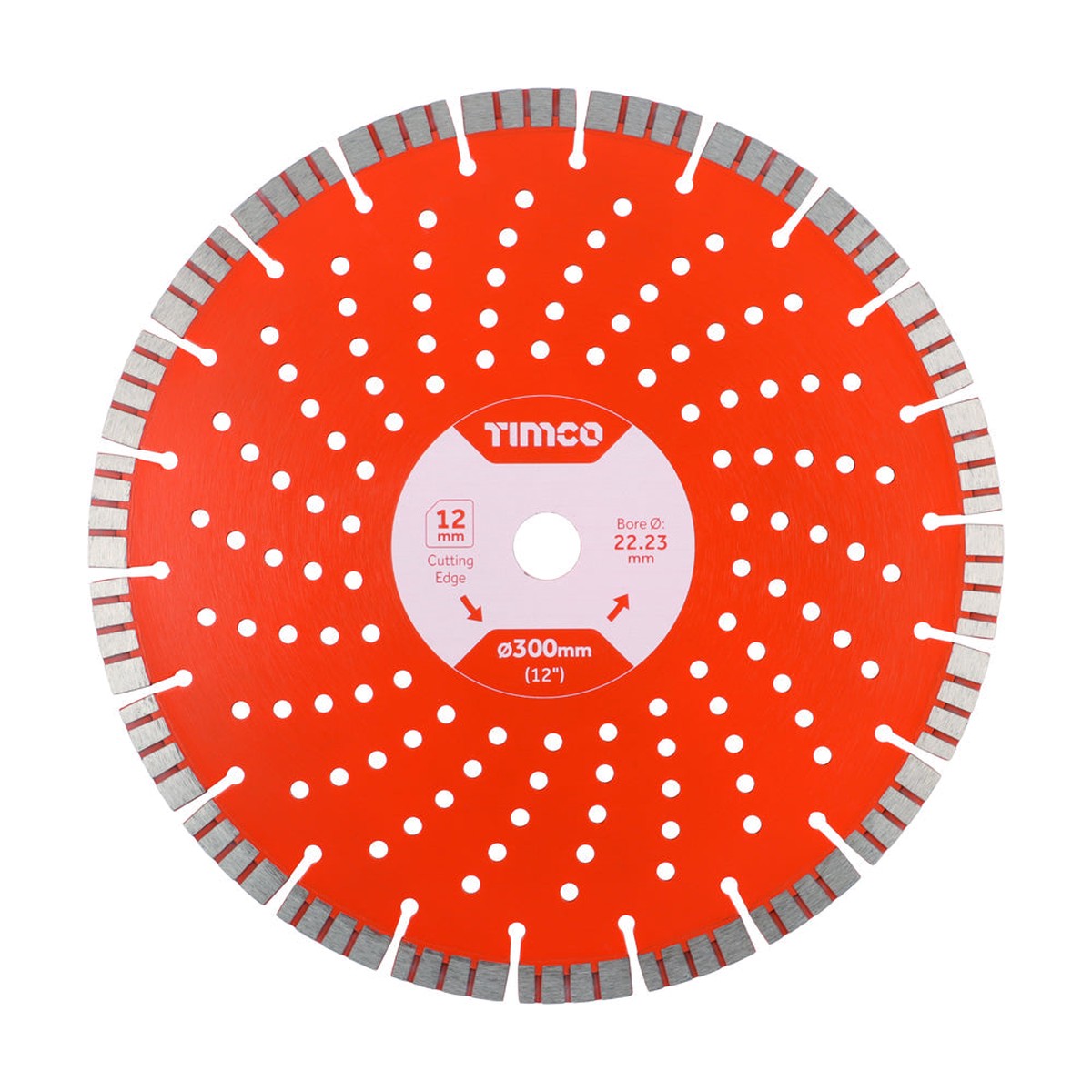 Timco - Premium Diamond Blade - Turbo Segmented 300 x 22.2 (1 Each Box)