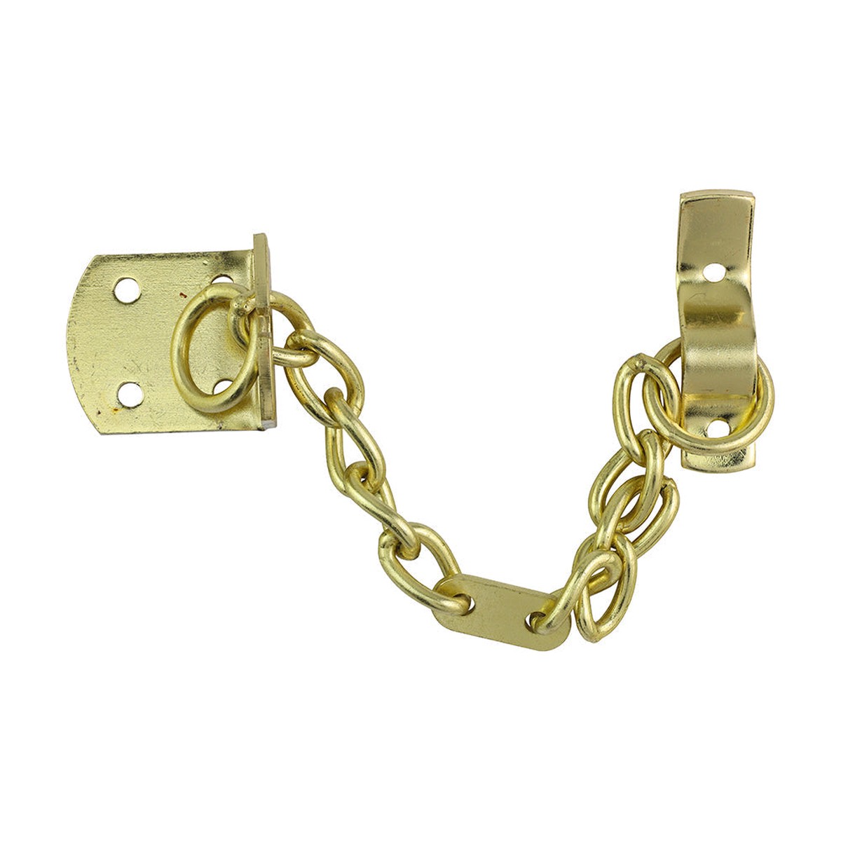 Timco - Security Door Chain - Electro Brass 44mm (1 Each TIMpac)