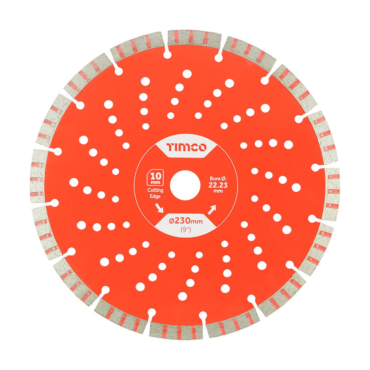 Timco - Trade Diamond Blade - Segmented 230 x 22.2 (1 Each Box)
