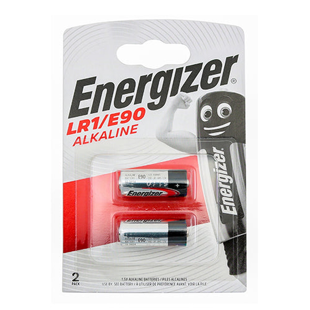Timco - Energizer Alkaline LR1/E90 Battery LR1/E90 (2 Pieces Pack)