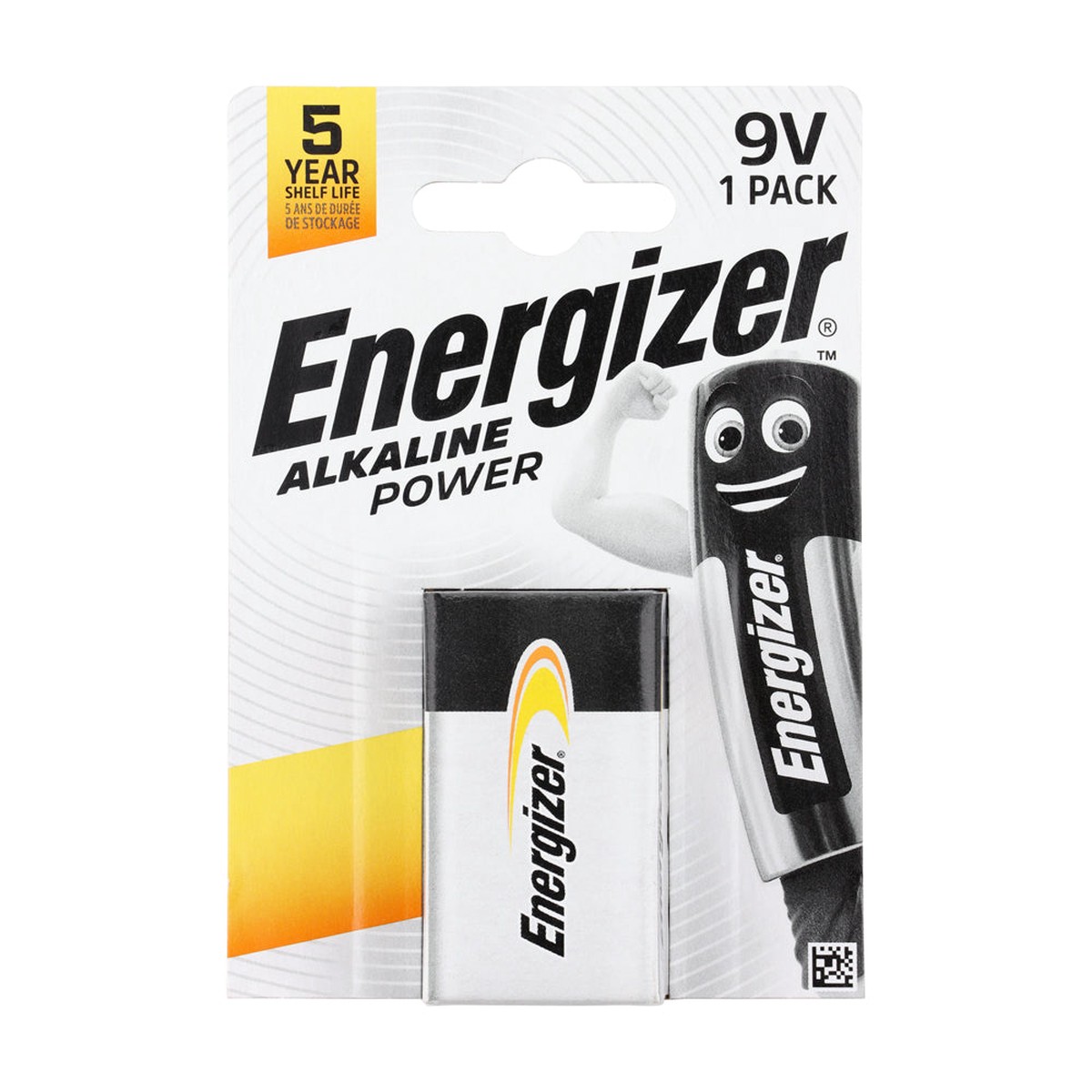 Timco - Energizer Alkaline Power 9V Battery 9V 522 (1 Each Pack)