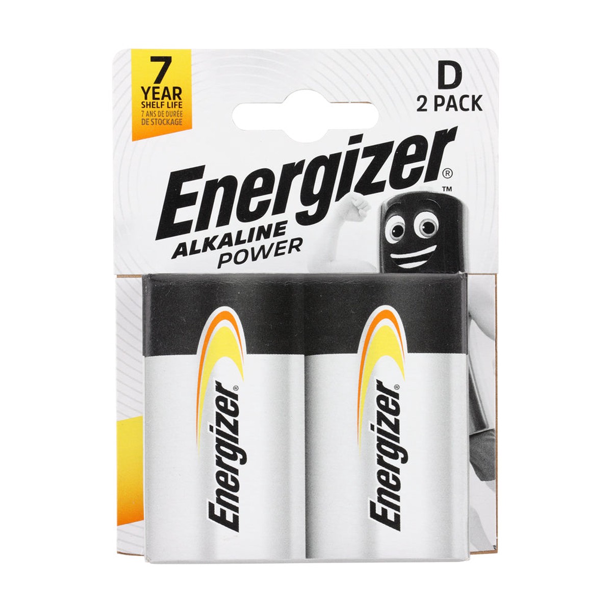 Timco - Energizer Alkaline Power Battery D E95 (2 Pieces Pack)