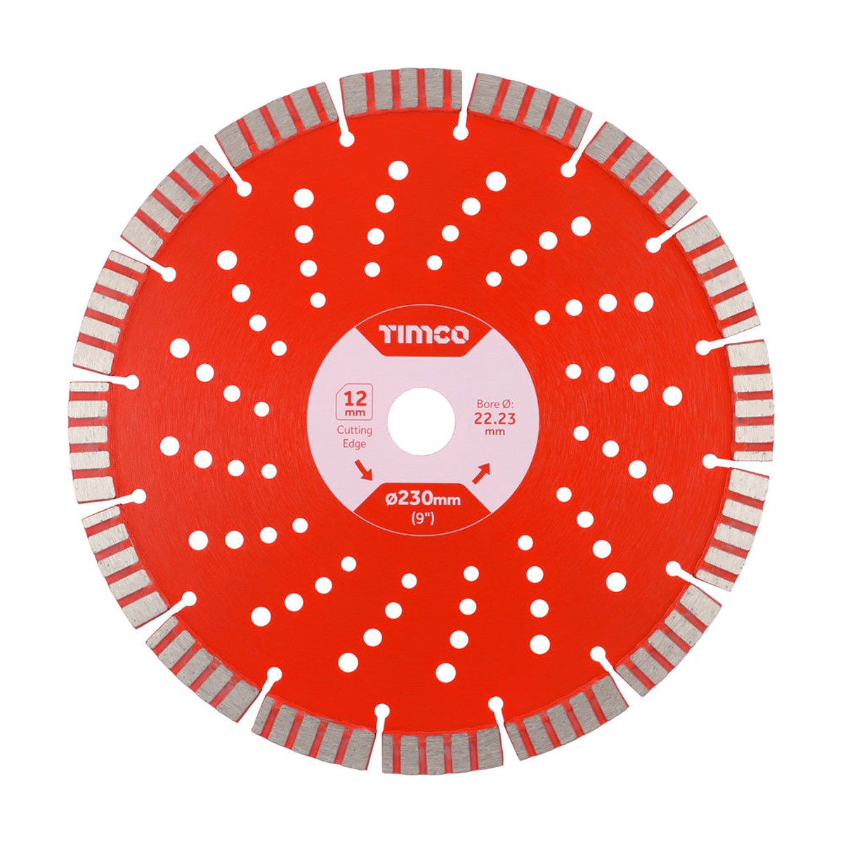 Timco - Premium Diamond Blade - Turbo Segmented 230 x 22.2 (1 Each Box)