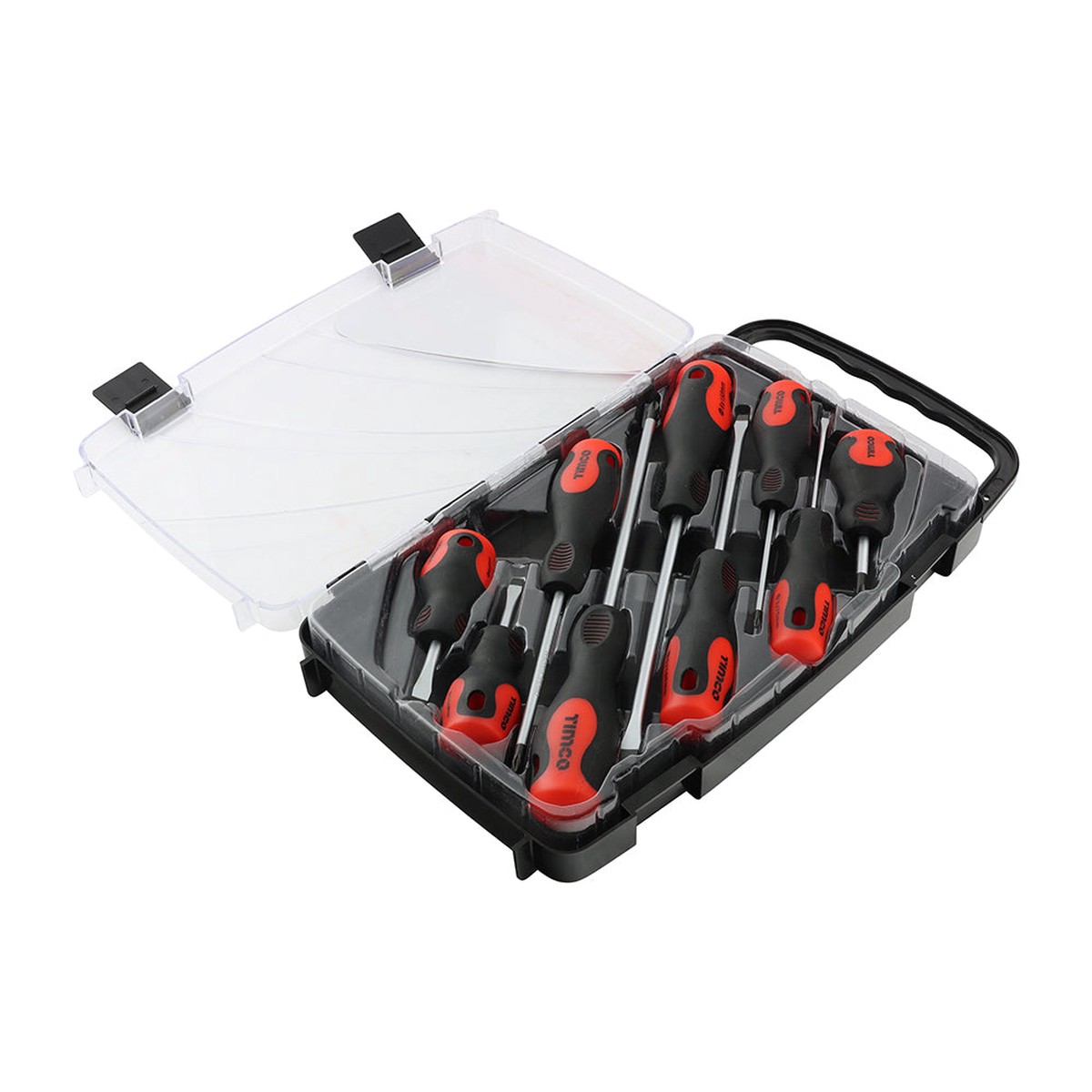 Timco - Screwdriver Set 9pcs (9 Pieces Case)