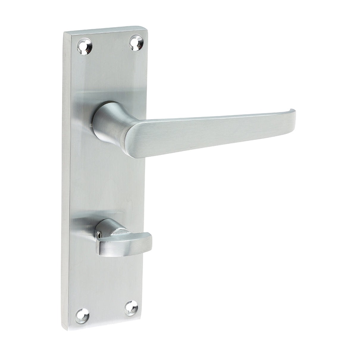 Timco - Victorian Straight Bathroom Handles - Satin Chrome 152 x 43 (1 Pairs Blister Pack)